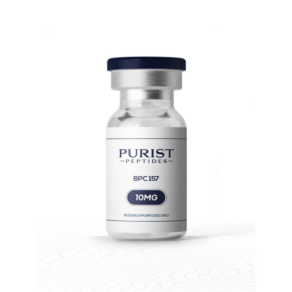 Purist Peptides BPC-157 10mg vial - injury recovery, gut health and tendon/ligament repair peptide